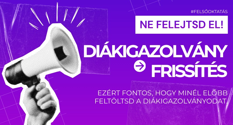 Fontos határidő: meddig érvényes a diákigazolványod egyetemistaként?