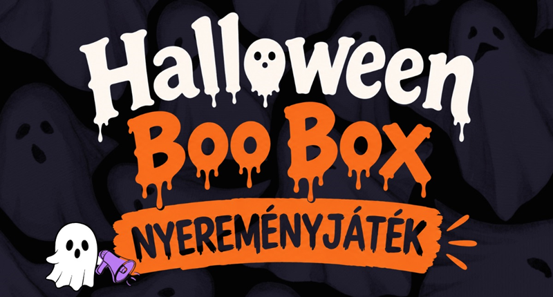 Halloween Boo Boxot nyerhetsz!