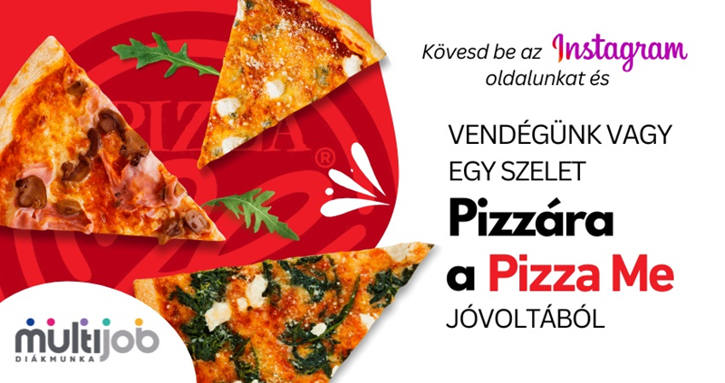 Pizza a követésért? Igen, jól hallottad! 🍕